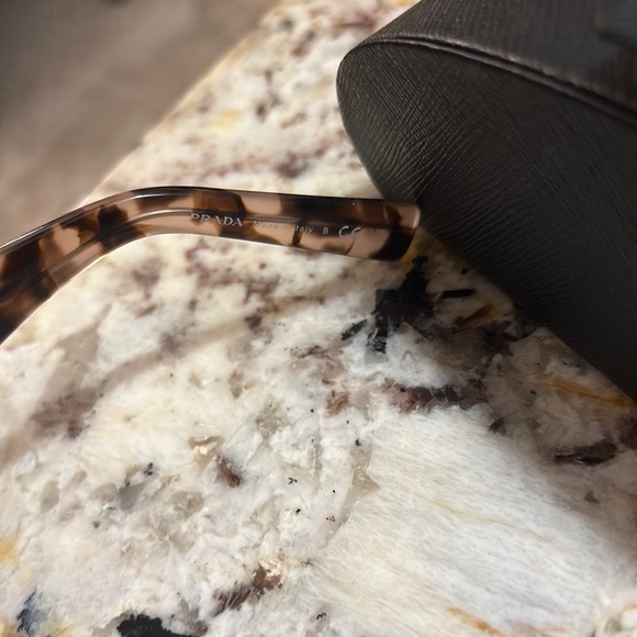 Prada Tortoise Shell Square Sunglasses - Picture 4 of 5